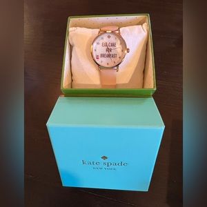 Kate Spade ‘Eat Cake For Breakfast’ watch.